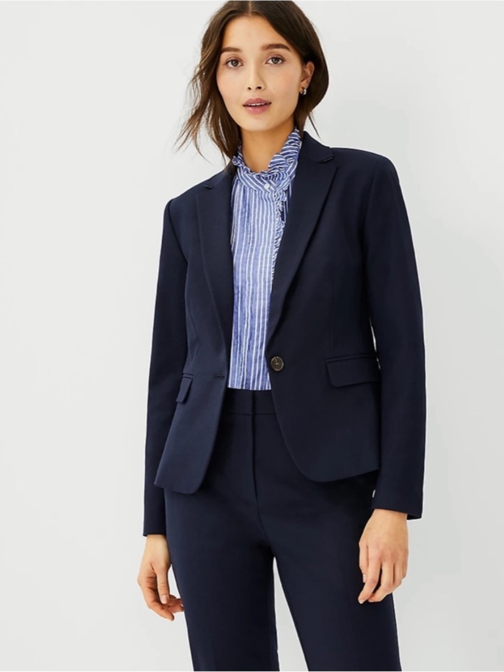 Ann Taylor Navy Blazer